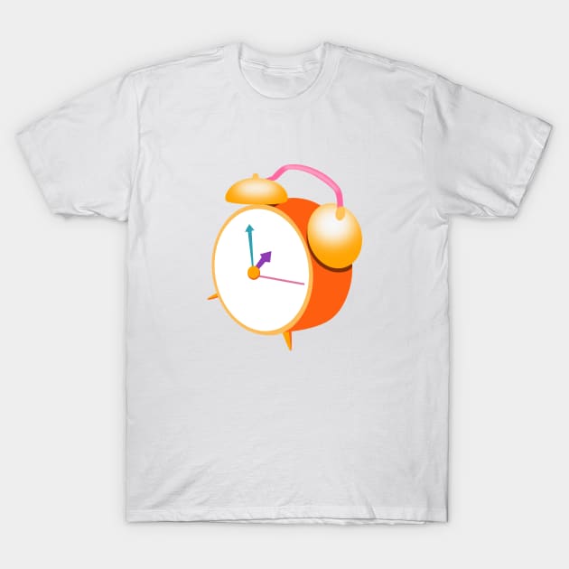 Alarm Clock T-Shirt by tribhuvansuthar